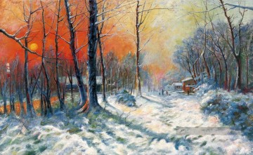  snow - Snowland coloré Yan Wenliang Shanshui Paysage chinois